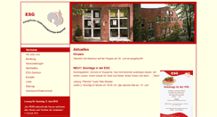Desktop Screenshot of esg-wuppertal.de